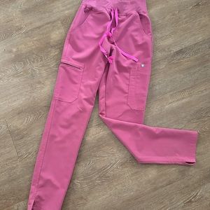 Pink breast cancer high waisted Yola skinny pants